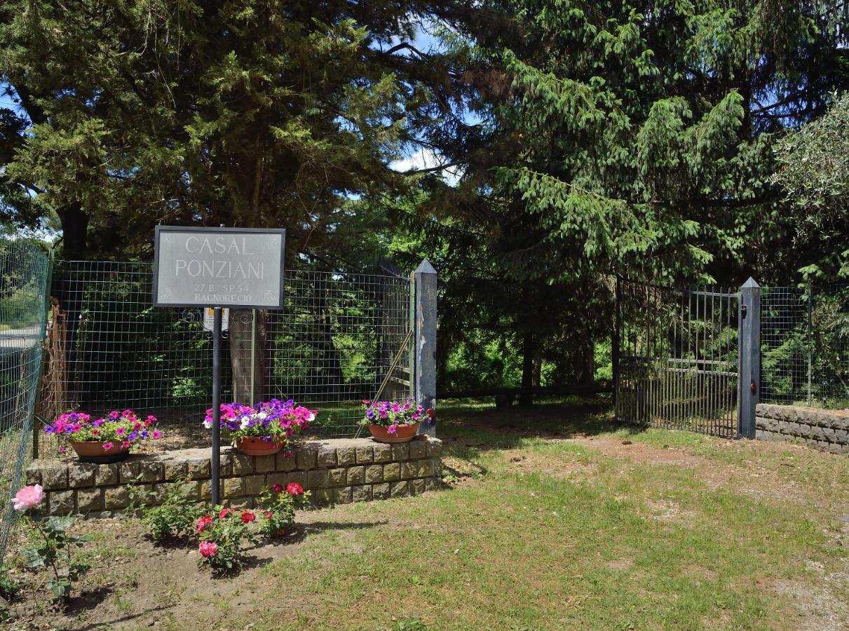 巴尼奥雷焦Casal Ponziani Per Civita E Dintorni别墅 外观 照片